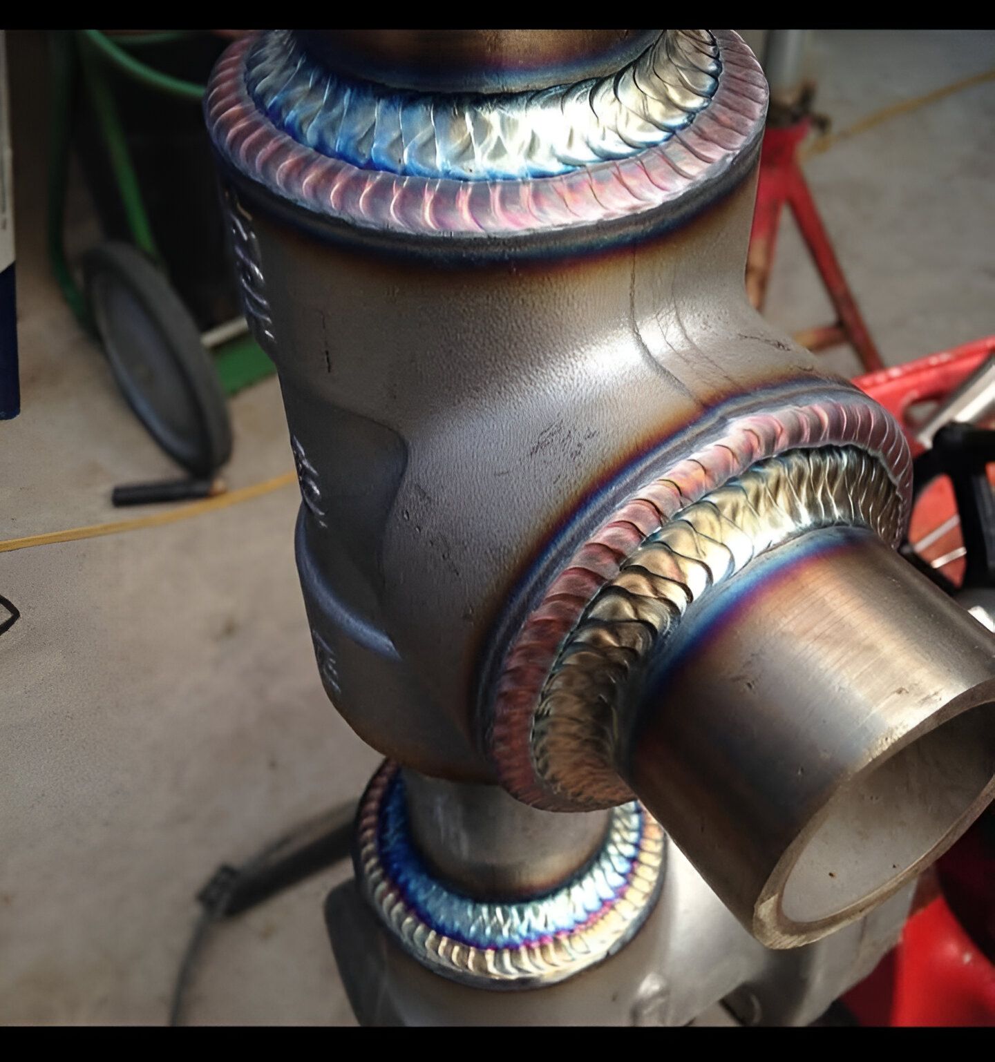 Suvirinimas, naudojant TIG 141 metodą